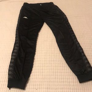 Black Kappa Joggers